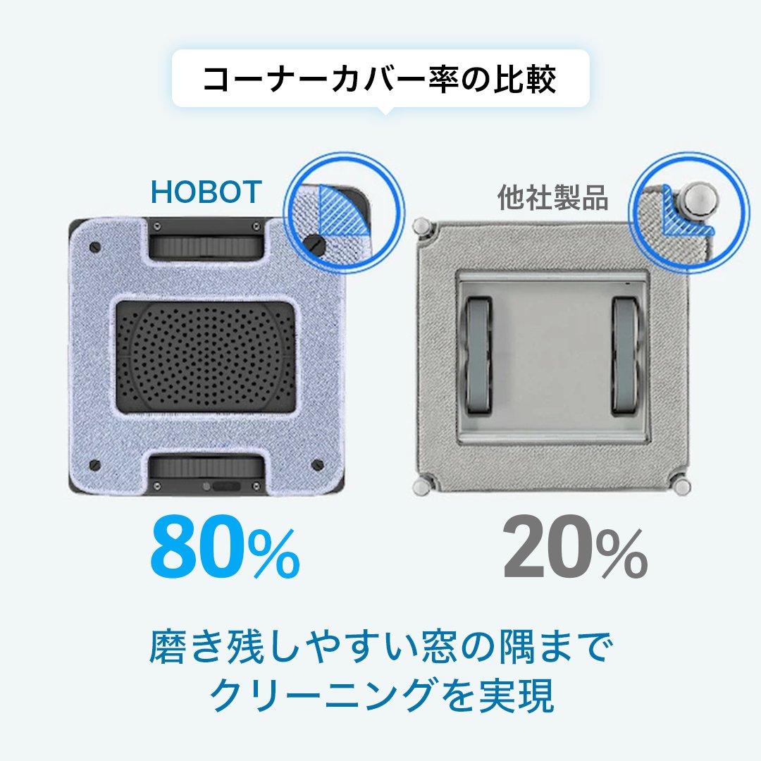 HOBOT-2S　窓掃除ロボット